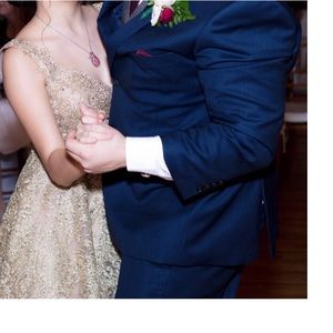 Sherri Hill Golden Dress